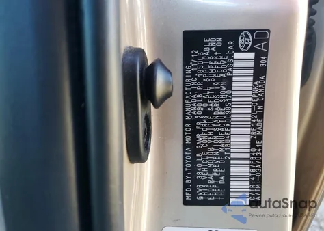 2013 Toyota Corolla Base from USA, damaged, VIN 2T1BU4EEXDC985170